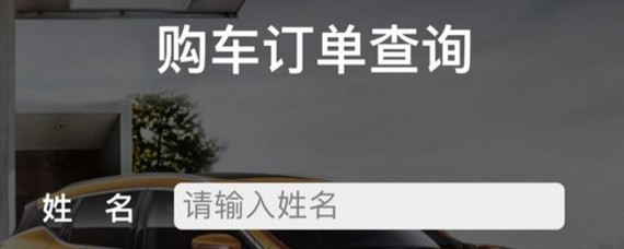 怎么查询4s店订车进度