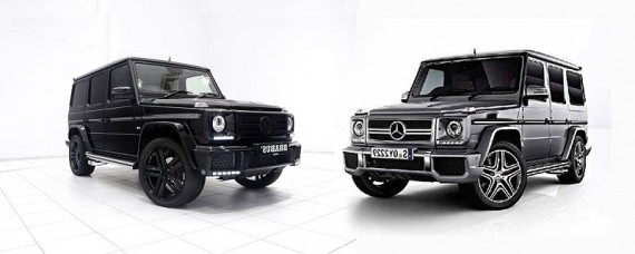 G350和G500外表一样吗